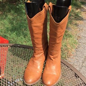 Frye Brand cognac boots